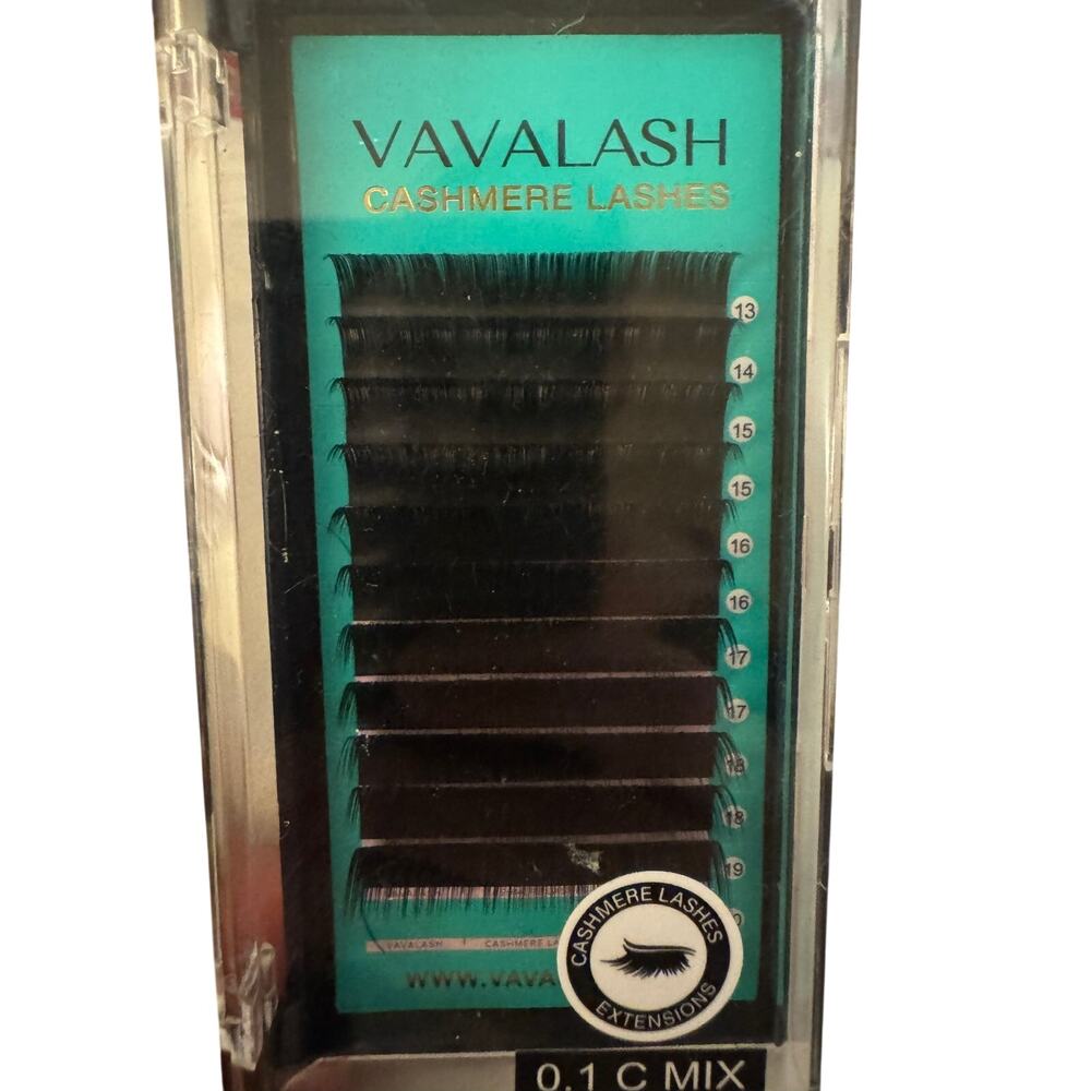 Vavalash Cashmere Lashes Volume Eyelash Lightweight Extensions 0.1 C MIX New NIB